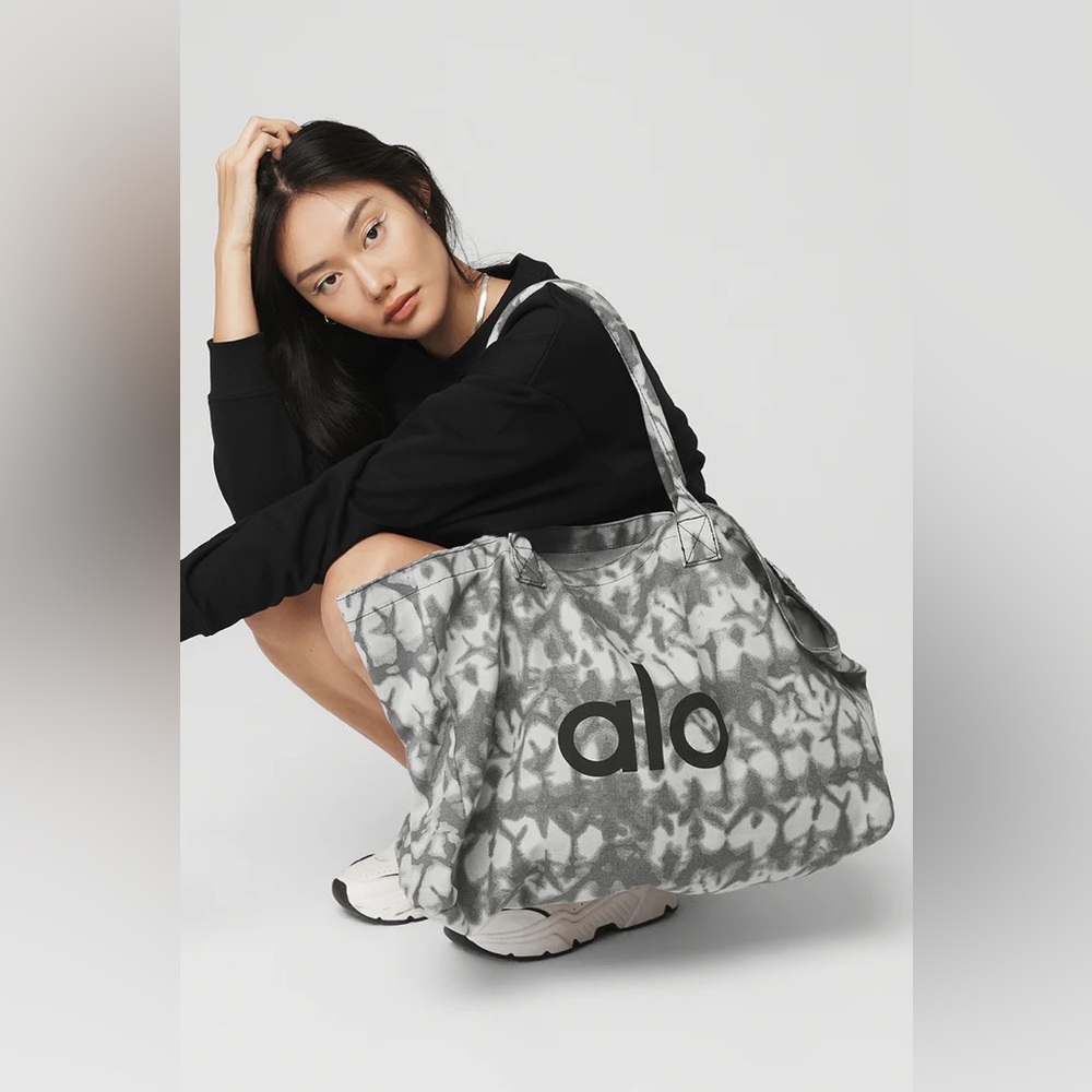 Alo Yoga canvas tote bag